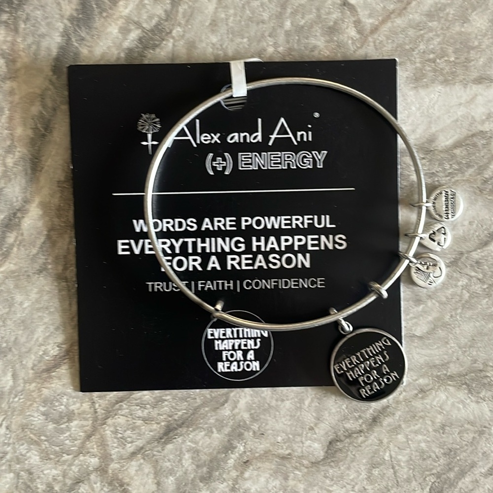 3 NEW Alex and Ani Bangles (+) ENERGY Bracelets
